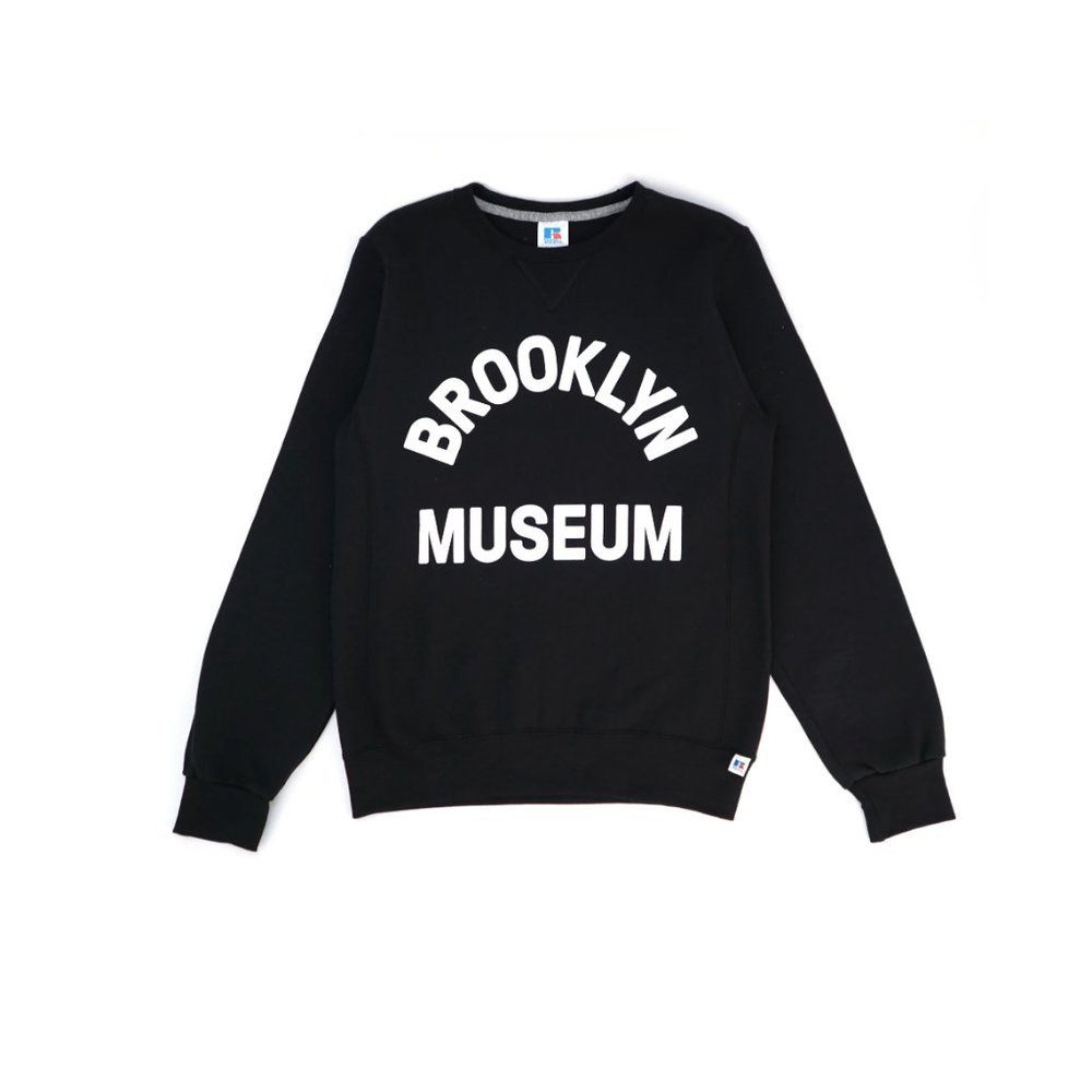 Brooklyn Museum Collegiate Sweatshirt Black Large